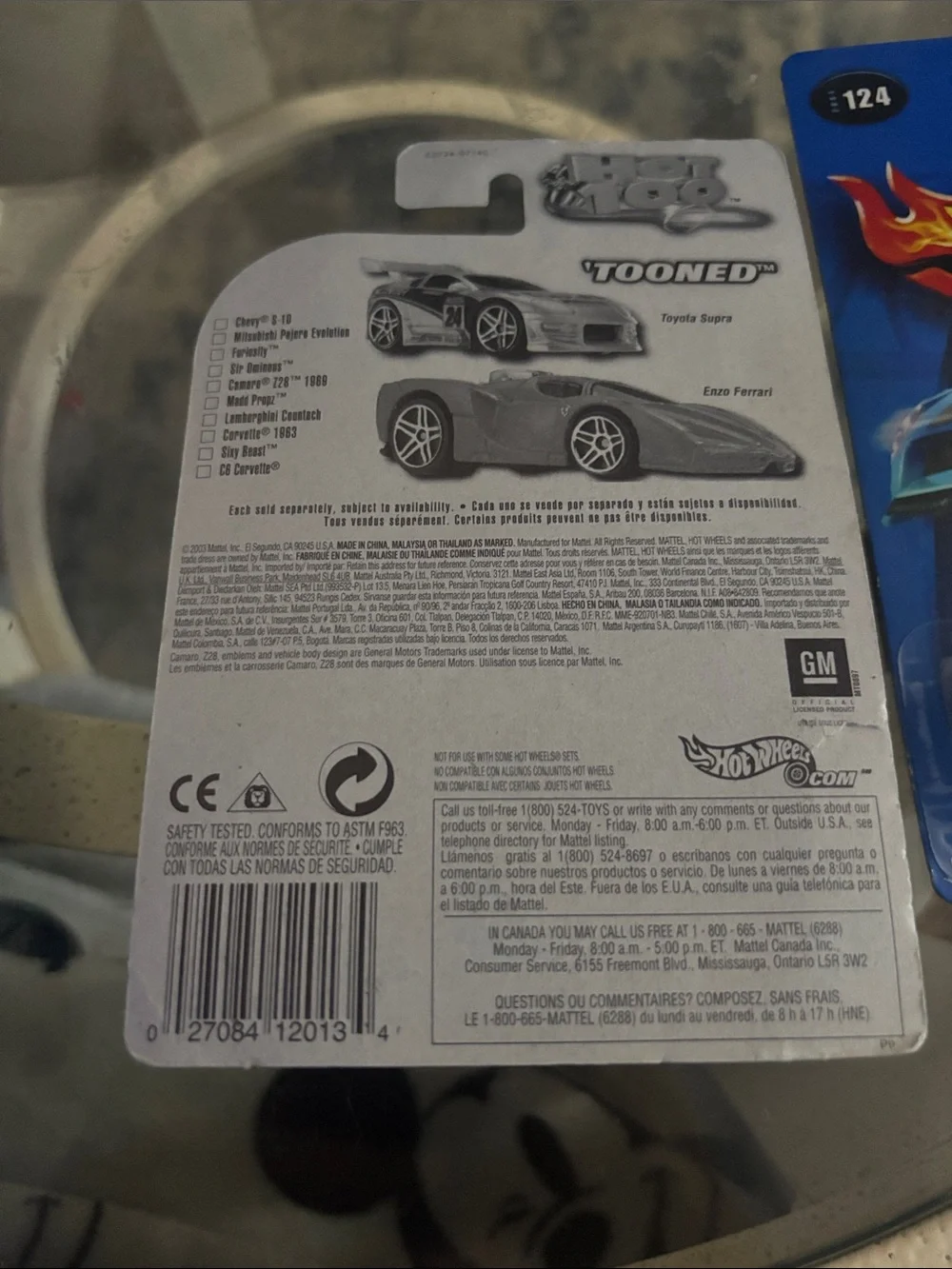 3 hot wheels cars sealed. Numbers 121, 71, and 48